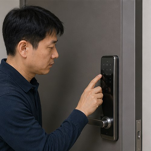 디지털 도어록 교체 직접 하는 법