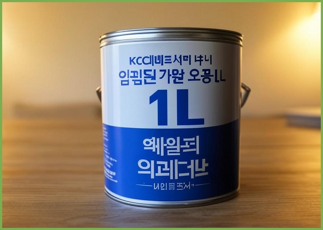 KCC페인트 누구나니스 유광 1L
